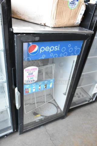 QBD DC6H Mini Cooler Merchandiser. 115 Volts, 1 Phase. - Item #1194378