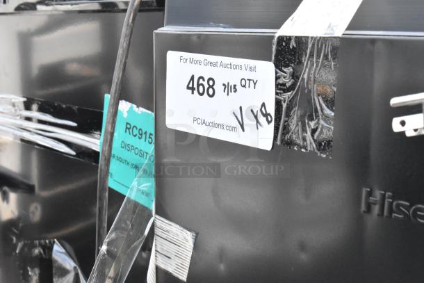 8 Various Mini Coolers Including Haier HSA02WNDBB, Galanz LR33MBKE23, Hamilton Beach REFHB31TB, Hisense WMS017MEXBE, Galanz GL17BK, Frigidaire FGFR334, Hisense WMS017MEXBE. 8 Times Your Bid! - Image 11 of 18