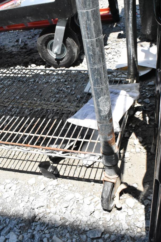 Stainless Steel Table w/ Wire Under Shelf on Commercial Casters. - Image 5 of 5