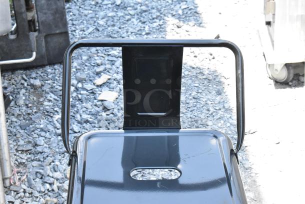 16 Black Metal Tolix Style Stools. 16 Times Your Bid! - Image 3 of 5