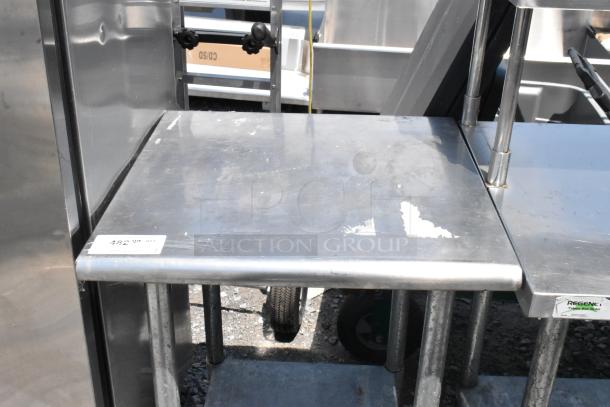 Stainless Steel Table w/ Metal Under Shelf. - Image 3 of 3