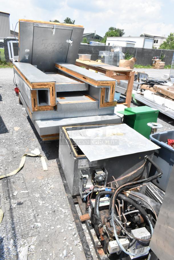 6'x8' Norlake SELF CONTAINED Walk In Freezer Box w/ Norlake CPF100DC Condenser and Copeland Compressor. 208-230 Volts, 1 Phase. Information Provided By The Consignor But Not Verified By PCI Auctions. - Image 2 of 9