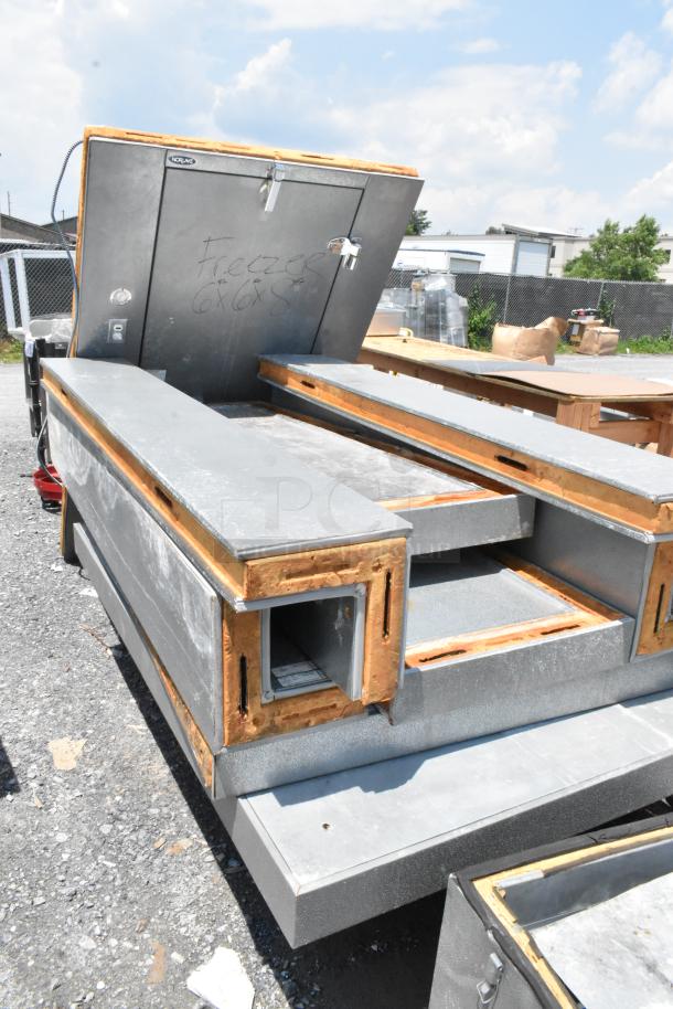 6'x8' Norlake SELF CONTAINED Walk In Freezer Box w/ Norlake CPF100DC Condenser and Copeland Compressor. 208-230 Volts, 1 Phase. Information Provided By The Consignor But Not Verified By PCI Auctions. - Image 6 of 9