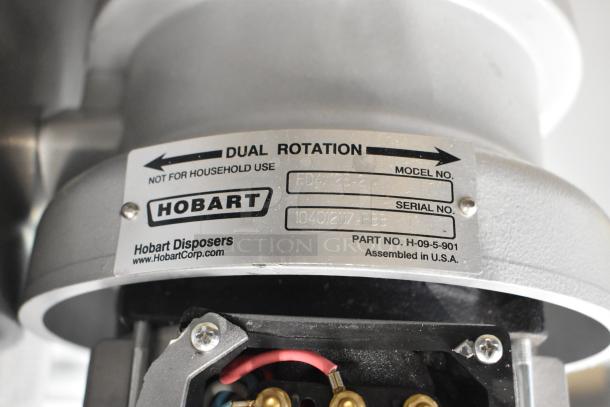 BRAND NEW SCRATCH AND DENT! Hobart FD4/125-2 Garbage Disposal. 208-230 Volts. - Image 11 of 11