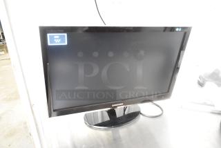 Samsung P2450 Monitor in original box, tested and working, black frame, visible ON/OFF indicator.