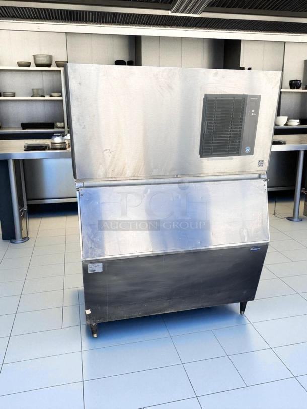 Excellent Condition – Hoshizaki IM-500SAA Ice Maker + Follett 650SF Bin – 115V – Cube Ice – Fully Tested & Working! - Image 3 of 14