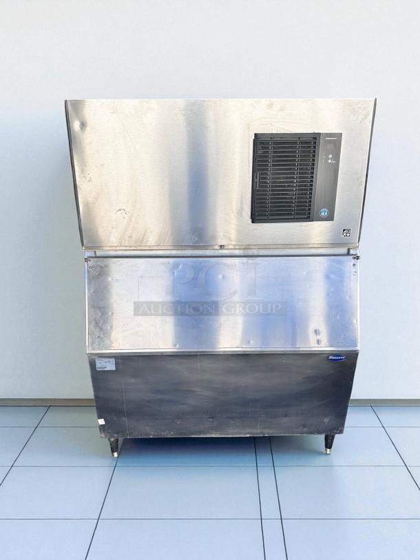 Excellent Condition – Hoshizaki IM-500SAA Ice Maker + Follett 650SF Bin – 115V – Cube Ice – Fully Tested & Working! - Image 4 of 14