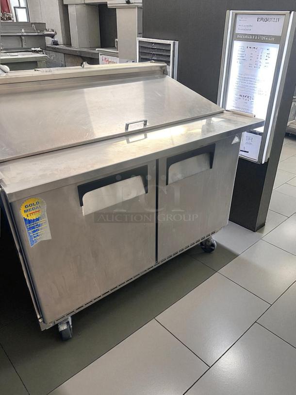 Excellent Condition – Everest EPBR2 – Refrigerated Sandwich Prep Table – 48" – 115V – Fully Tested & Working! - Image 1 of 5