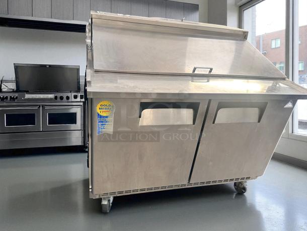 Excellent Condition – Everest EPBR2 – Refrigerated Sandwich Prep Table – 48" – 115V – Fully Tested & Working! - Image 2 of 5