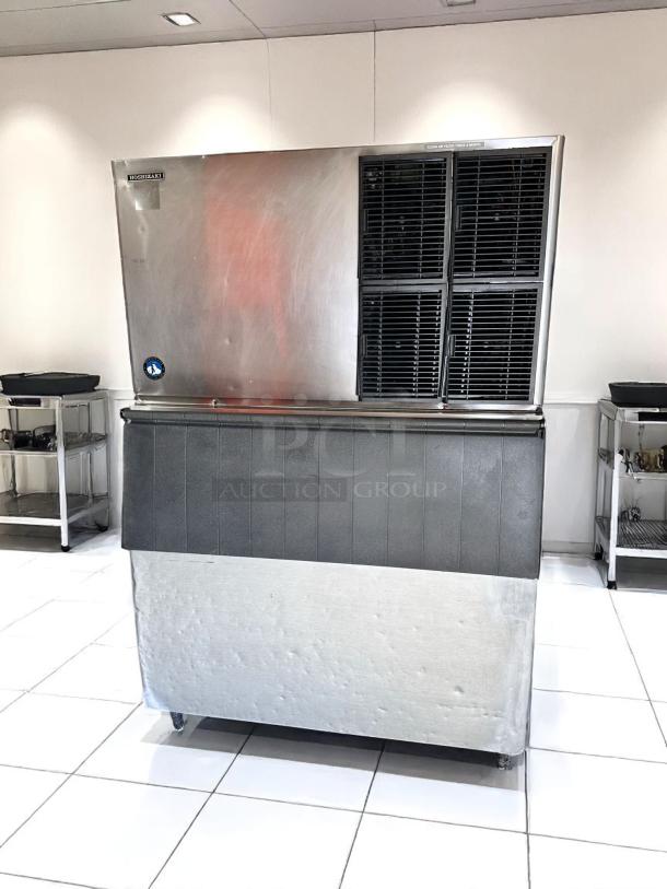 Excellent Condition – Hoshizaki KM-1301SAH Ice Machine w/ Ice Storage Bin – Air-Cooled – 208-230V – Fully Tested & Working! - Image 2 of 8