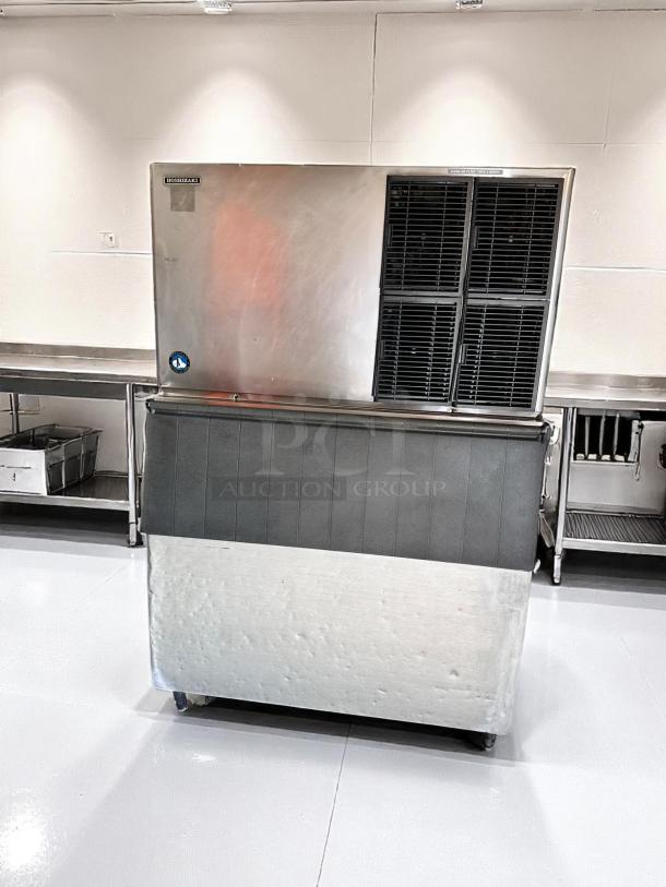 Excellent Condition – Hoshizaki KM-1301SAH Ice Machine w/ Ice Storage Bin – Air-Cooled – 208-230V – Fully Tested & Working! - Image 4 of 8