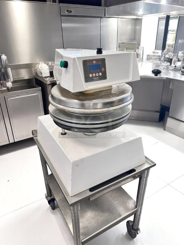 Excellent Condition – Proluxe DP2350 – Dough Press – 18" Manual Heated Flat Plate – 208V –  Fully Tested & Working! - Image 8 of 10