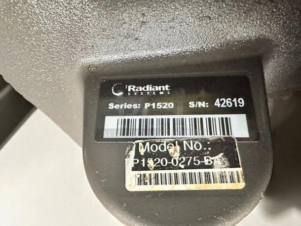 Awesome Condition – Radiant Systems P1520 POS Terminal – Model P1520-0275-B –  Fully Tested & Working! - Image 9 of 10