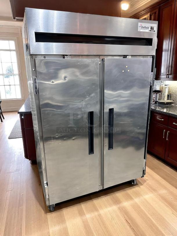 Awesome Condition – Delfield 6151XL-S – 2-Door Commercial Reach-In Refrigerator – 115V – Fully Tested & Working! - Image 2 of 7