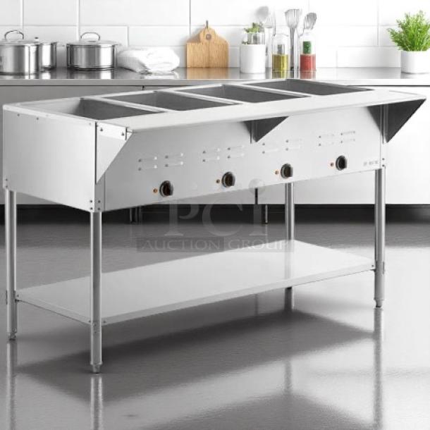 Excellent Condition – Avantco 177STE4SA – 4-Well Electric Steam Table – 120V – Fully Tested & Working! - Image 1 of 9