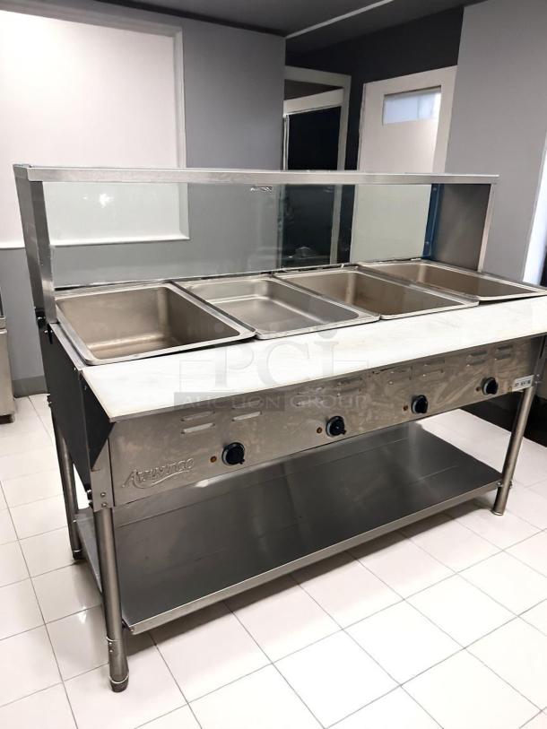 Excellent Condition – Avantco 177STE4SA – 4-Well Electric Steam Table – 120V – Fully Tested & Working! - Image 2 of 9