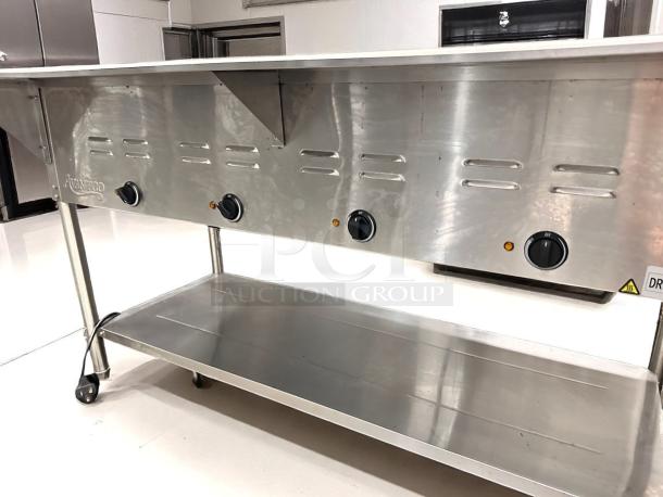 Excellent Condition – Avantco 177STE4SA – 4-Well Electric Steam Table – 120V – Fully Tested & Working! - Image 8 of 9
