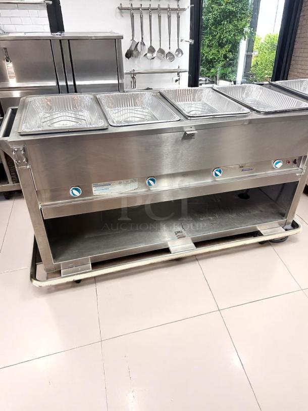 Excellent Condition – Duke Thurmaduke – 4-Pan Electric Steam Table – 120V – Fully Tested & Working! - Image 1 of 9