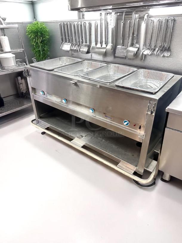 Excellent Condition – Duke Thurmaduke – 4-Pan Electric Steam Table – 120V – Fully Tested & Working! - Image 3 of 9