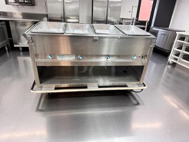 Excellent Condition – Duke Thurmaduke – 4-Pan Electric Steam Table – 120V – Fully Tested & Working! - Image 4 of 9