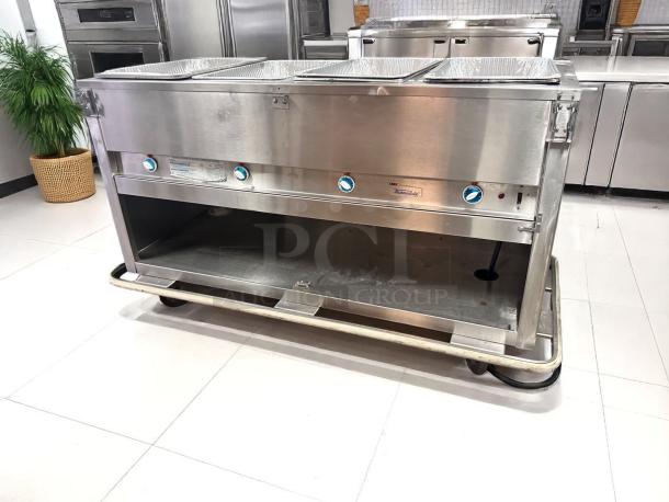 Excellent Condition – Duke Thurmaduke – 4-Pan Electric Steam Table – 120V – Fully Tested & Working! - Image 5 of 9