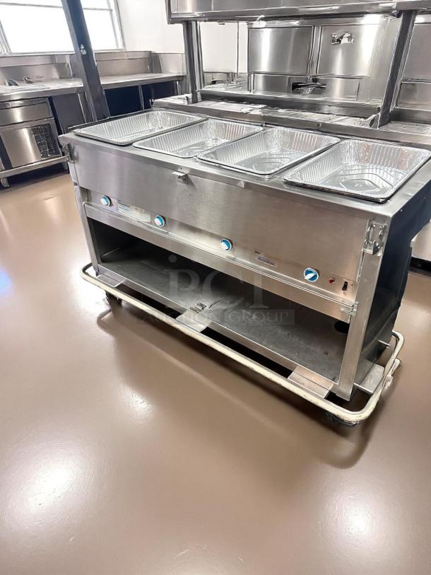 Excellent Condition – Duke Thurmaduke – 4-Pan Electric Steam Table – 120V – Fully Tested & Working! - Image 6 of 9