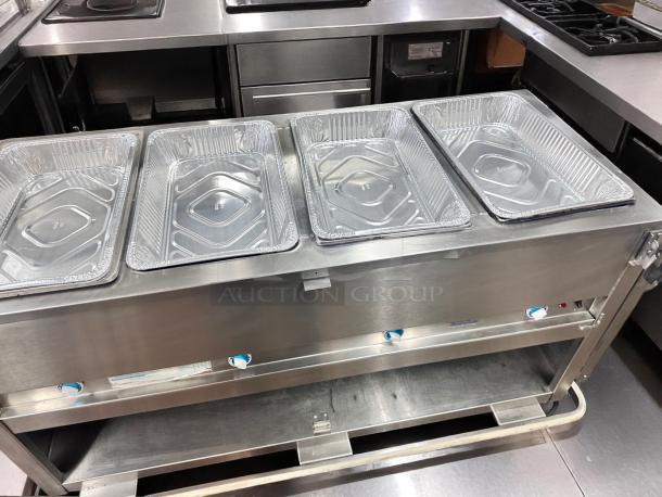 Excellent Condition – Duke Thurmaduke – 4-Pan Electric Steam Table – 120V – Fully Tested & Working! - Image 7 of 9