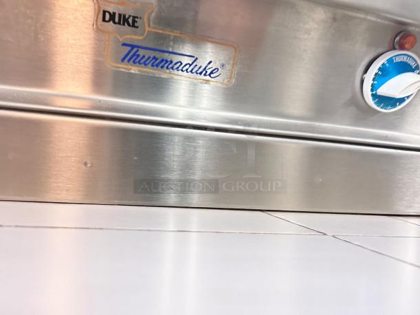 Excellent Condition – Duke Thurmaduke – 4-Pan Electric Steam Table – 120V – Fully Tested & Working! - Image 8 of 9