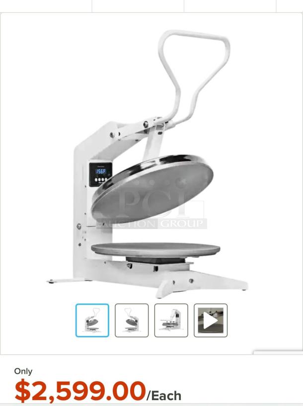 Brand New – Proluxe PP1818A – 18" Electric Dough Press – 120V – Never Used – In Box! - Image 1 of 11