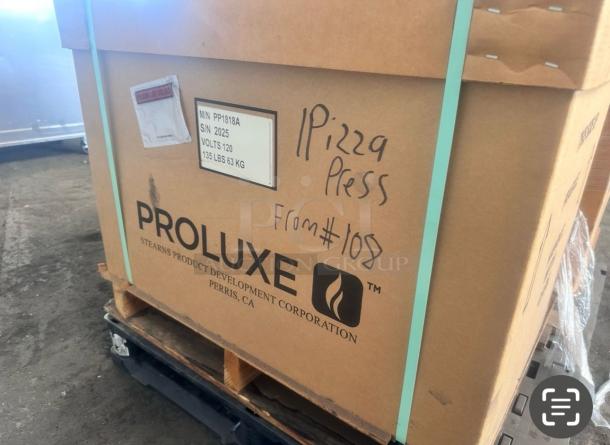 Brand New – Proluxe PP1818A – 18" Electric Dough Press – 120V – Never Used – In Box! - Image 3 of 11
