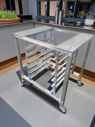 Excellent Condition – Stainless Steel Undercounter Pan Rack – 10 Slot – Heavy-Duty – Fully Tested & Working!