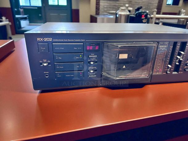 Excellent Condition – Nakamichi RX-202 – Unidirectional Auto Reverse Cassette Deck – Fully Tested & Working! - Image 1 of 8