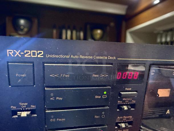 Excellent Condition – Nakamichi RX-202 – Unidirectional Auto Reverse Cassette Deck – Fully Tested & Working! - Image 4 of 8