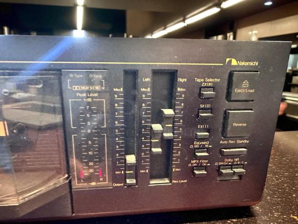 Excellent Condition – Nakamichi RX-202 – Unidirectional Auto Reverse Cassette Deck – Fully Tested & Working! - Image 5 of 8