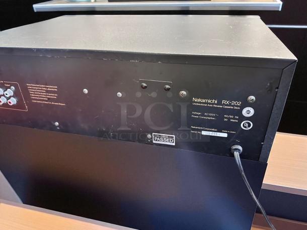 Excellent Condition – Nakamichi RX-202 – Unidirectional Auto Reverse Cassette Deck – Fully Tested & Working! - Image 6 of 8