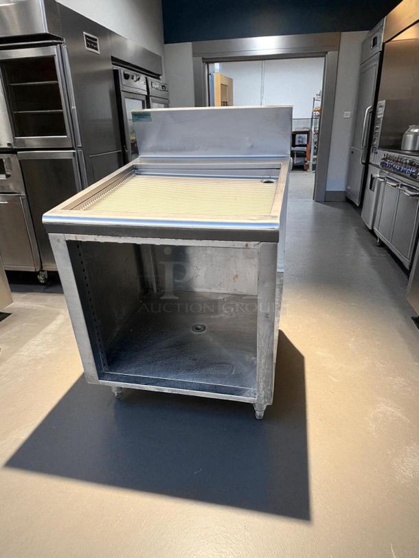 Excellent Condition – Supreme Metal Stainless Steel Drainboard Station – 24"x30" – NSF Certified – Fully Cleaned & Ready! - Image 1 of 5