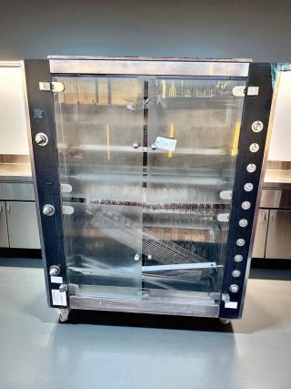 Excellent Condition – Natural Gas Rotisserie Oven – 12 Skewer – 220V – Fully Tested & Working!