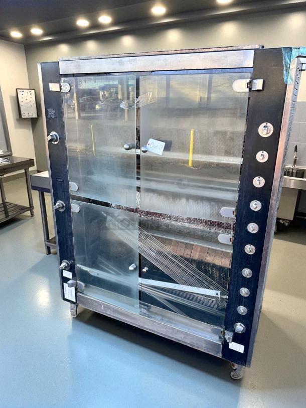 Excellent Condition – Natural Gas Rotisserie Oven – 12 Skewer – 220V – Fully Tested & Working! - Image 5 of 10