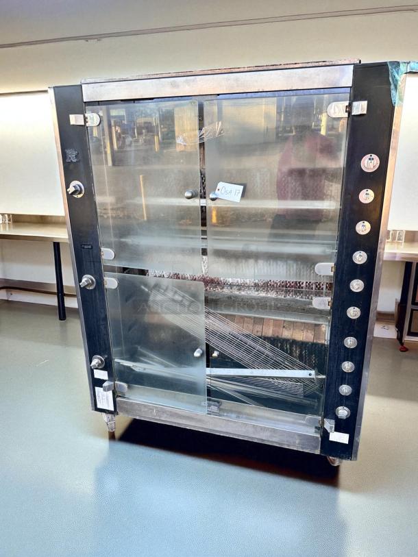 Excellent Condition – Natural Gas Rotisserie Oven – 12 Skewer – 220V – Fully Tested & Working! - Image 6 of 10