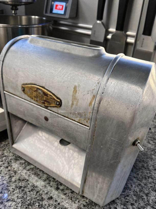 Landers Model 500 steak tenderizer, excellent condition, metal body, visible brand label, fully tested and working.