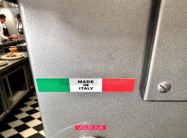 Masstro IRIS-060 Spiral Dough Mixer, 60 Qt, Excellent Condition, 208V 3Ph, Made in Italy, Fully Tested and Working.