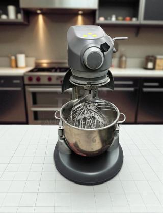 Hobart HL200 20 Qt Commercial Mixer, excellent condition, 100-120V, fully tested, stainless steel bowl, planetary design.