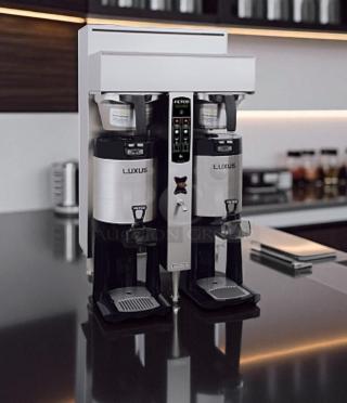 Outstanding Working Condition – FETCO CBS-2042e – Twin Station Commercial Coffee Brewer – 240V – Fully Tested & Operational! - Item #1196041