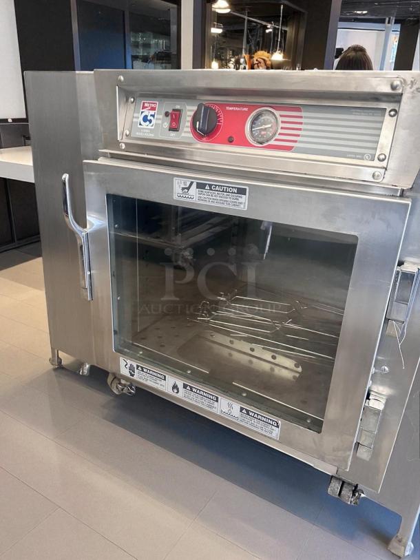 Metro C5 4 Series Heated Holding Cabinet, model C563L-SFC-UA, stainless steel, excellent condition, 120V, fully tested.