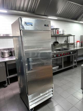 Excellent Condition – Avantco 178A19FHC – Single Door Reach-In Refrigerator – Fully Tested & Working! - Item #1196056