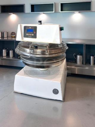 Proluxe PRS220 pizza dough divider, excellent condition, electric, fully tested and working, in a commercial kitchen.