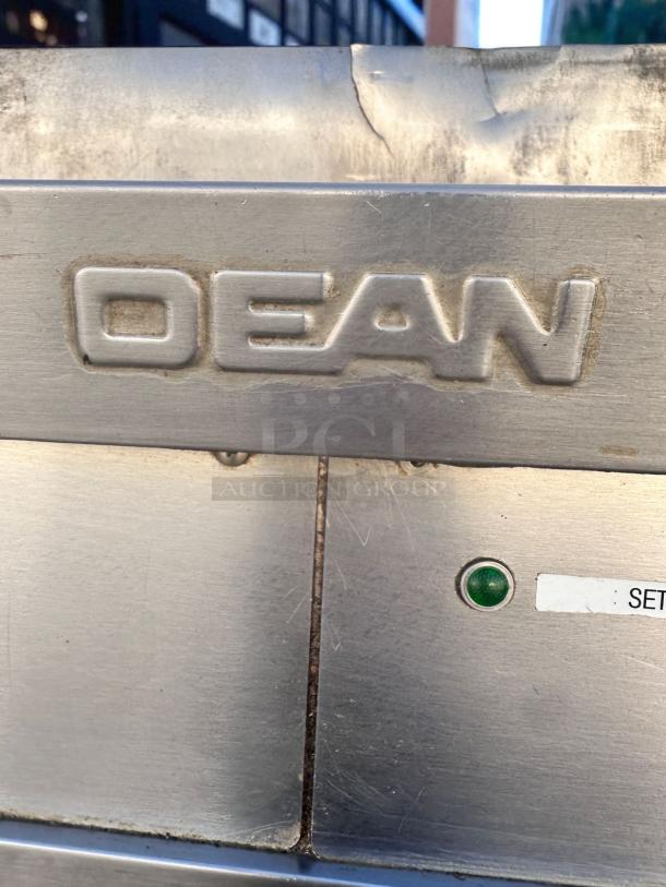 Dean Commercial Fryer with Griddle Top, Model: Custom Combo Unit, 42" Gas, excellent condition, fully tested.