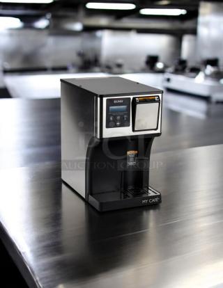 Bunn 42300.0000 AP My Cafe Commercial Pod Brewer in excellent condition, stainless steel finish, fully tested and working.