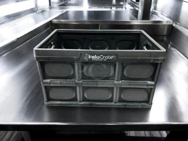 GreenMade InstaCrate collapsible storage bin, 20", in excellent condition. Marked with logo; fully tested and functional.