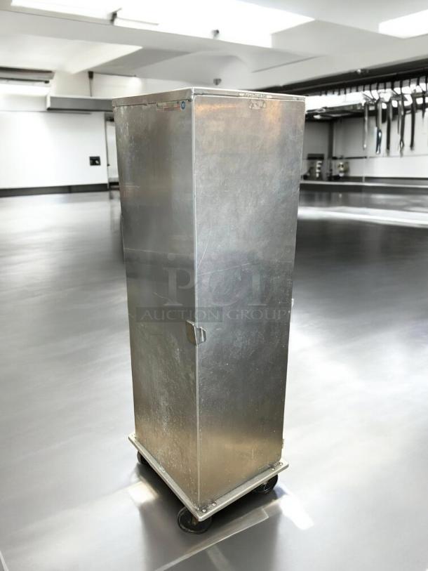 Lockwood CA60-RR25-C retarder cabinet, one-section, stainless steel, reach-in, on wheels, excellent condition.